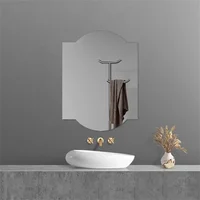 Irregular Mirror Nordic Bathroom Acrylic Wall Decorative Mirrors Shatterproof Cloud Shape Wall Mirror Stickers Home Decoration 2