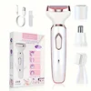 4 In 1 Electric Lady Shaver, Body Hair Removal Epilator, Painless Cordless Trimmer Razor, Gifts For Women 1