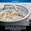 Premium 8-Piece Cookware Set with Glass Lids, Hard-Anodized, Nonstick, Durable & Oven Safe to 500°F, Slate Grey 5