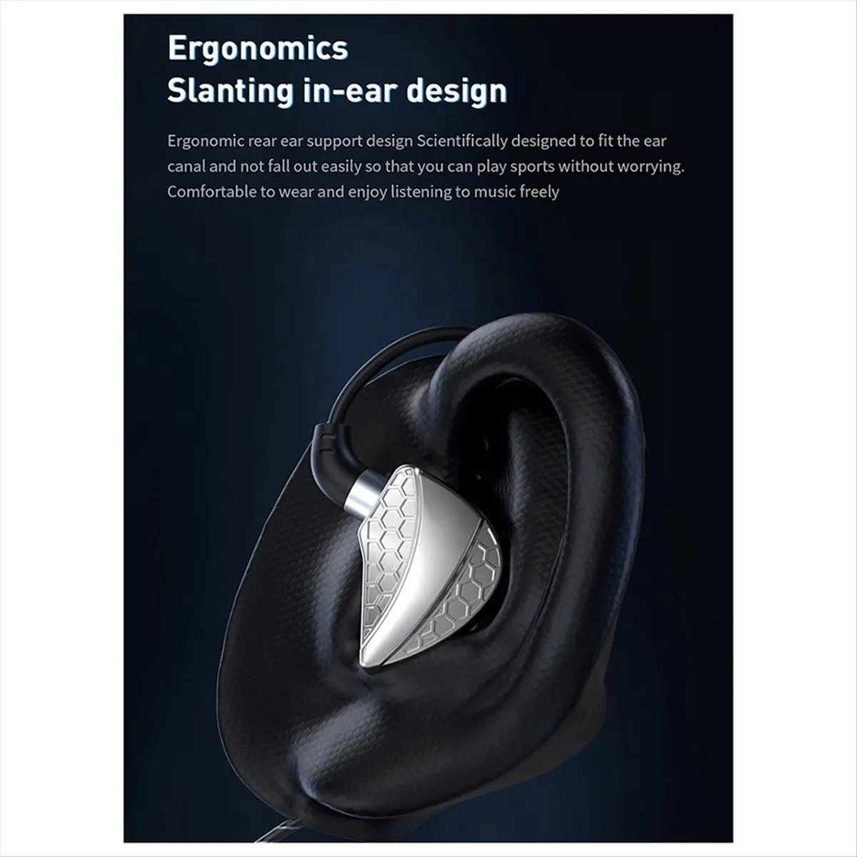 A72Z QKZ Hi6T 이어버드 HiFi 헤드셋 다이나믹 드라이버 IEM 스테레오 서라운드 음악 이어폰 마이크가 있는 고해상도 이어폰 인이어 스포츠 게임 이어버드