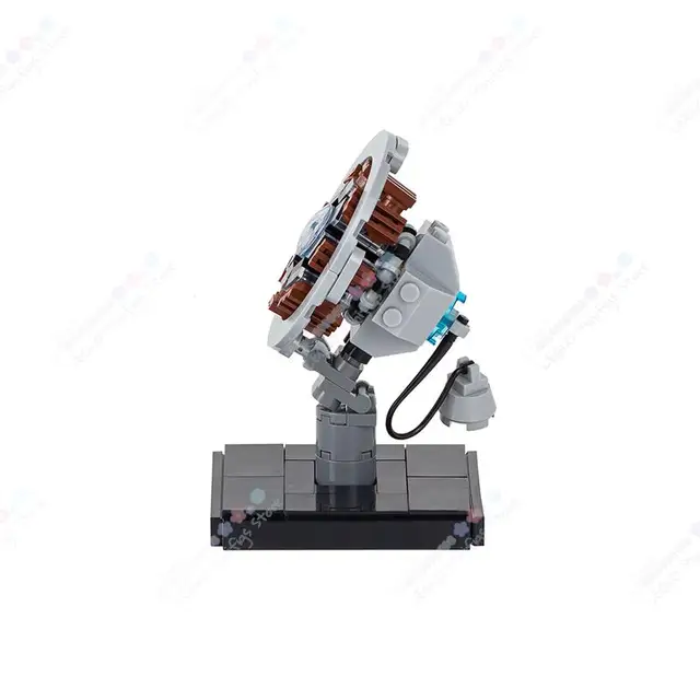 MOC1034 Plasma Arc Reactor MOC Building Blocks Creative DIY Iron Hero Heart Decoration Assemble Bricks Educational Toys For Kids 2