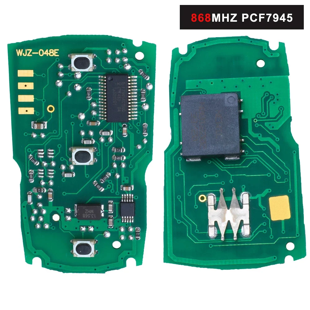 KEYECU Keyless-Go 315MHz PCF7953 /868MHz PCF7945 Intelligent Remote Key for 2006 2007 2008 2009 2010 2011 BMW CAS3 3/5 Series X5 car remote key car key