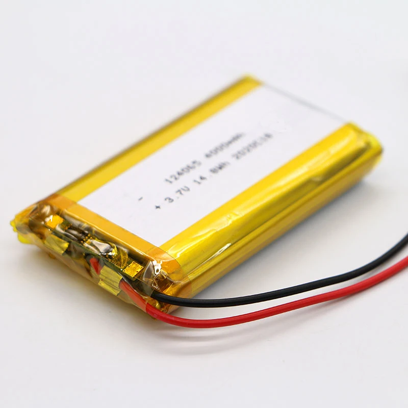 Bateria de Lítio Polímero 3.7v 4000mah 124065 ph 20 mm Plugue 2pin Smart Lock Aquecedores de Mão Tablet Câmera Gravador Rádio - Image 5
