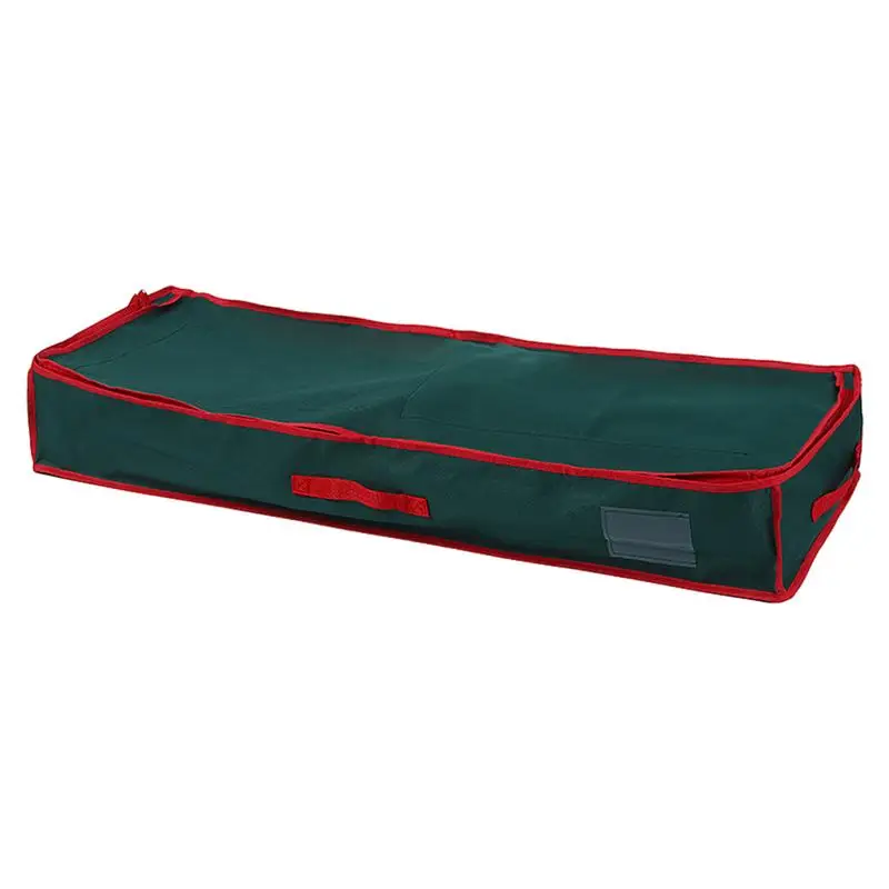 

Christmas Wrapping Paper Storage Containers 40Inch Underbed Gift Wrap Organizer Bags With Pockets Flexible Partitions Durable