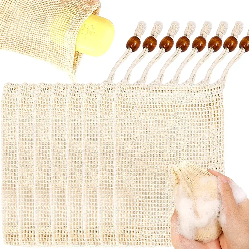 Shower Net Rag 40-20-10Pcs-Soap-Foaming-Net-Mesh-Bag-Bath-Washing-Tool-Natural-Sisal ...