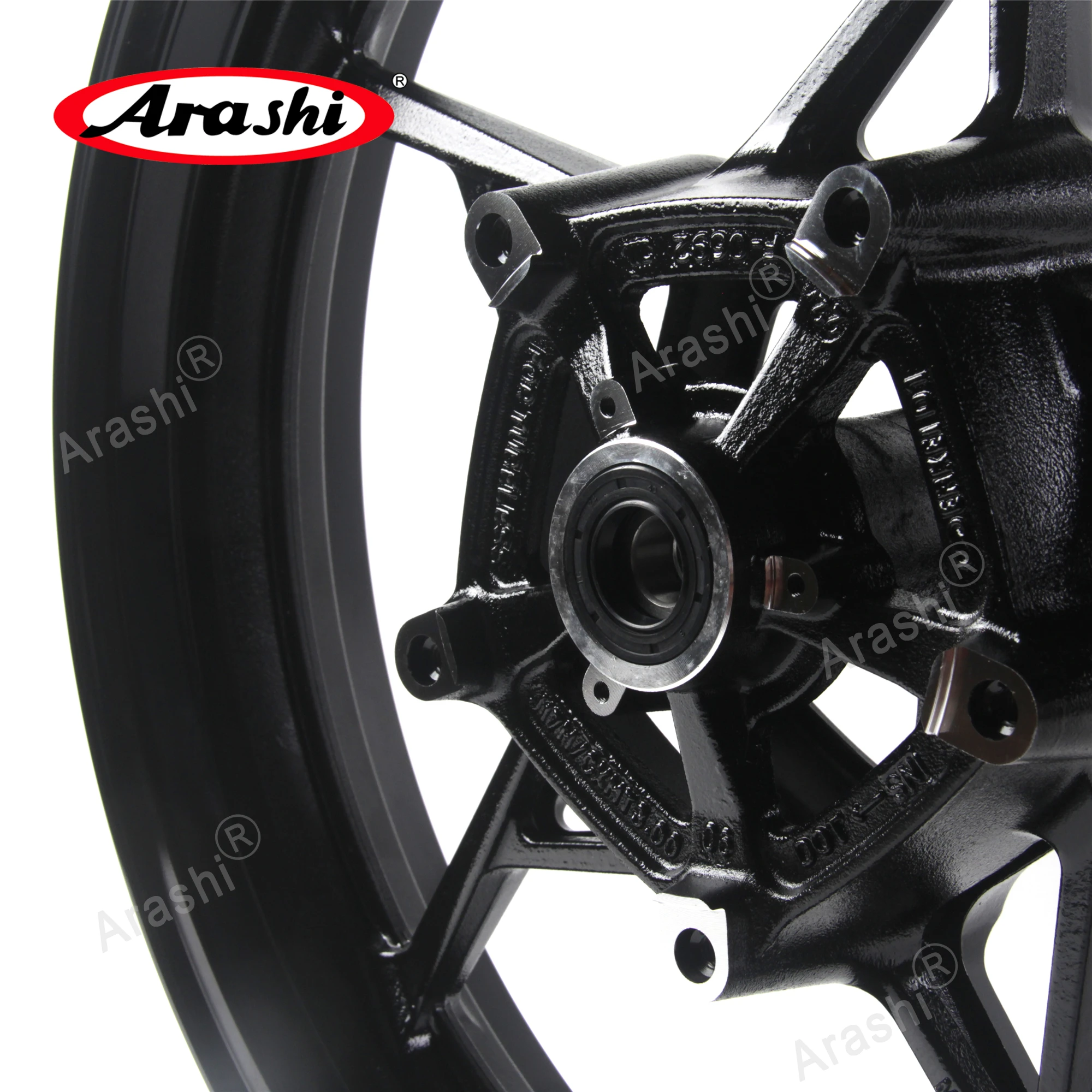ARASHI 17 inch Front Rear Wheel Rim Set For KAWASAKI Ninja 400