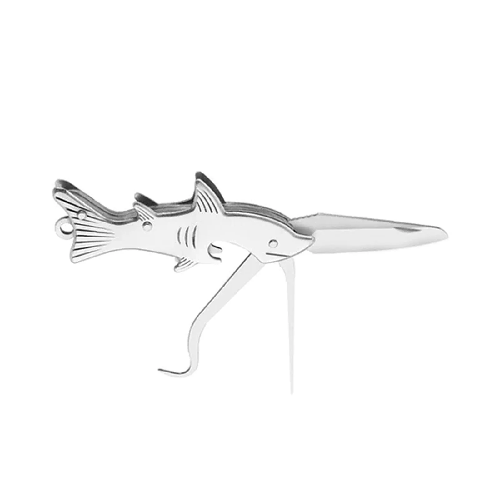 4 IN 1 Edelstahl Zahnstocher Folding Messer Geschenk Flasche Opener Multifunktionale Werkzeug Anti-stecker Zahn Häkeln Obst Messer – Detail 8