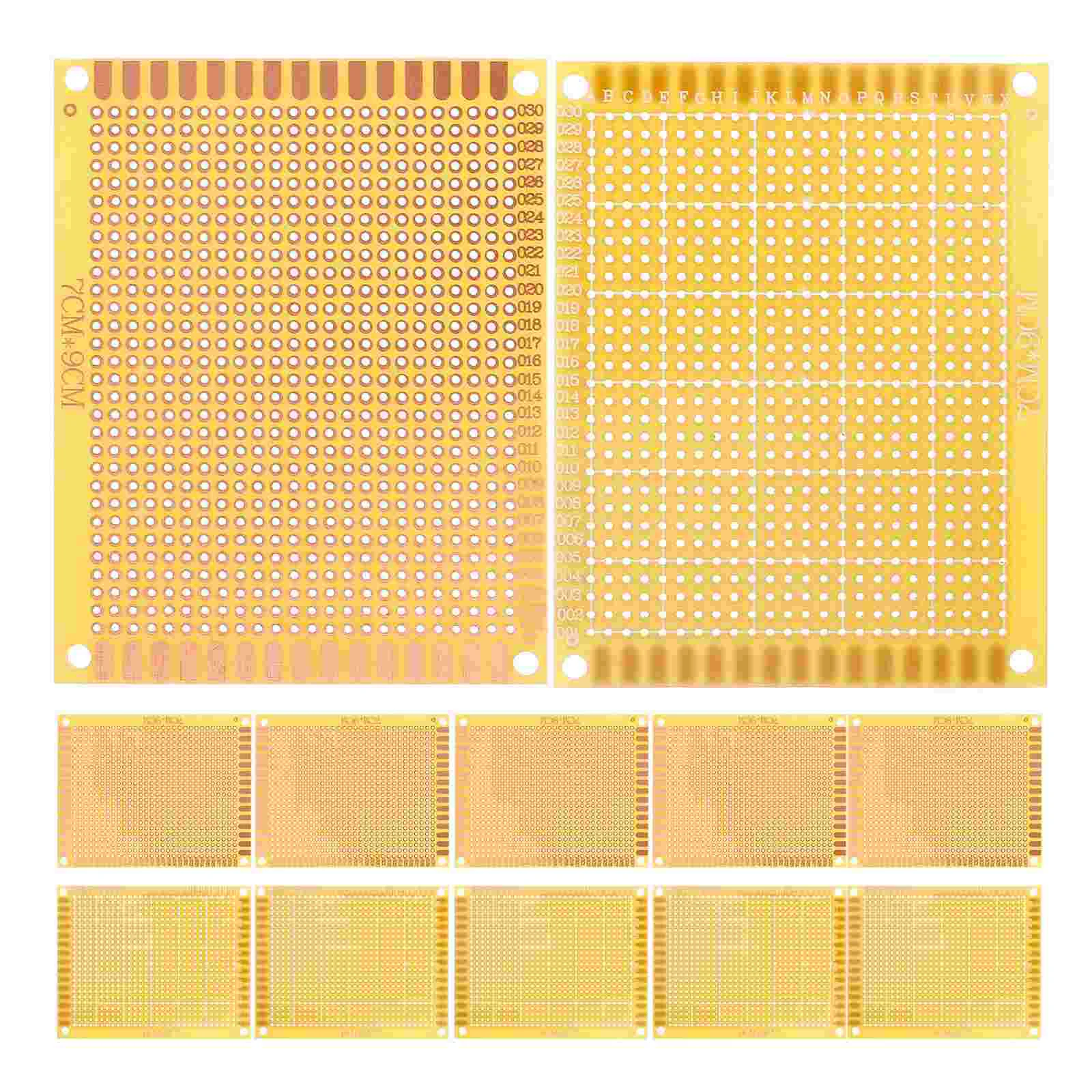 

12 шт. печатная плата для пайки универсальная Двусторонняя эпоксидная смола (EP) хлеб «сделай сам» для макетной платы