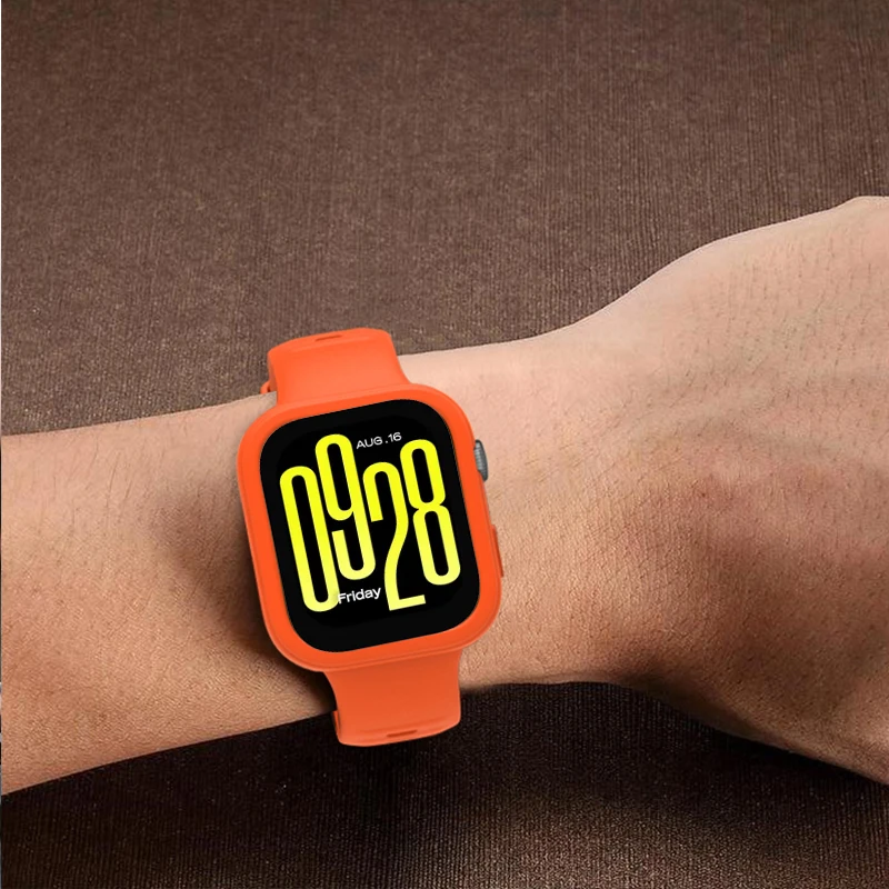 Silicone Protective Bumper Case for Smartwatches - Soft Hollow Shell Accessory