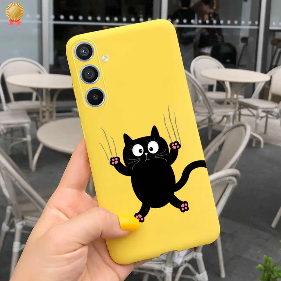 For Samsung Galaxy A24 A 24 4G Case 3D Cute Shockproof Silicone Cartoon Back Cover For Samsung A24 SM-A246M A2 4 5G Funda