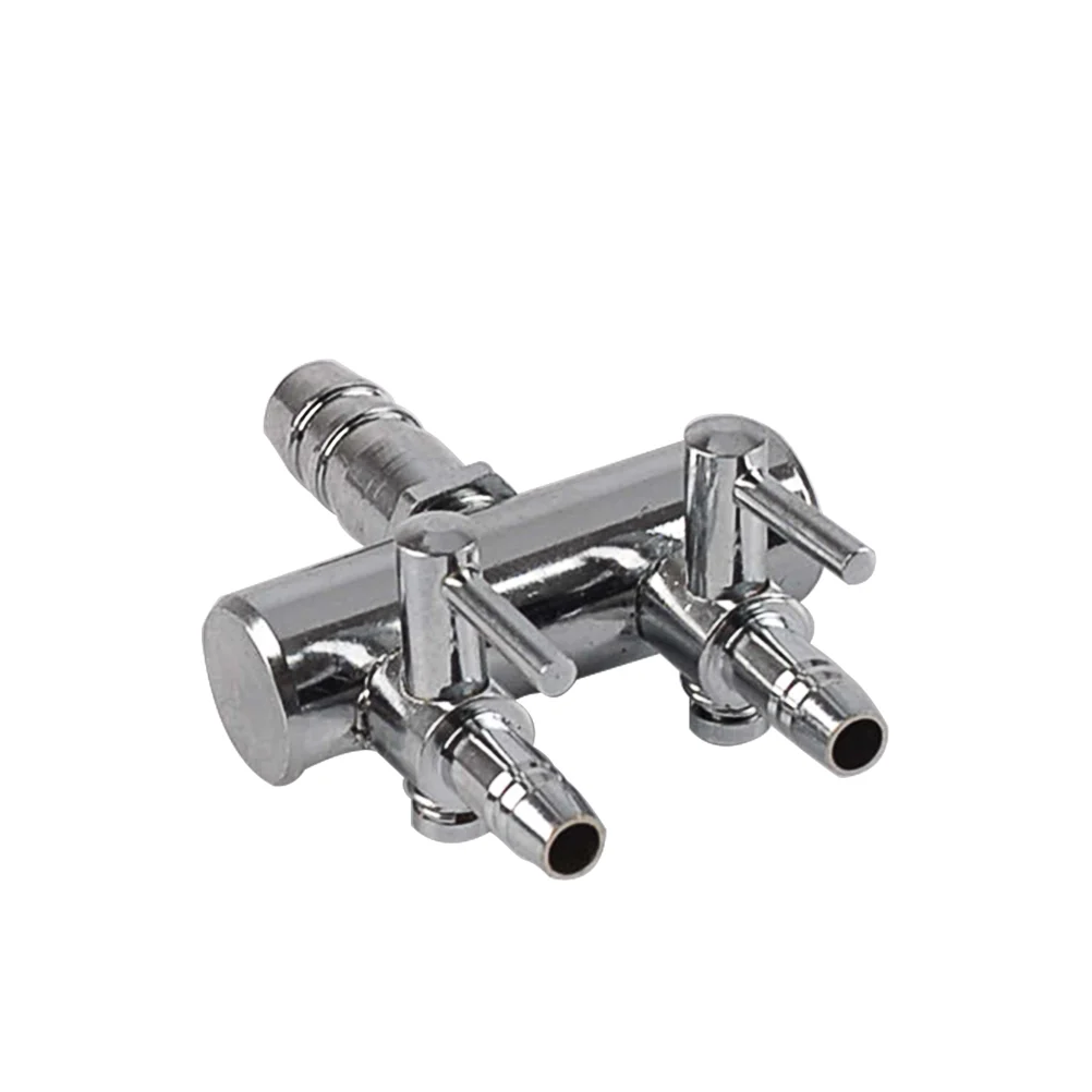 

4 Ways 8 4Mm Stainless Steel Aquarium Outlet Inline Air Pump Flow Lever Control Valve Manifold Splitter Switch Tap Oxygen Tube