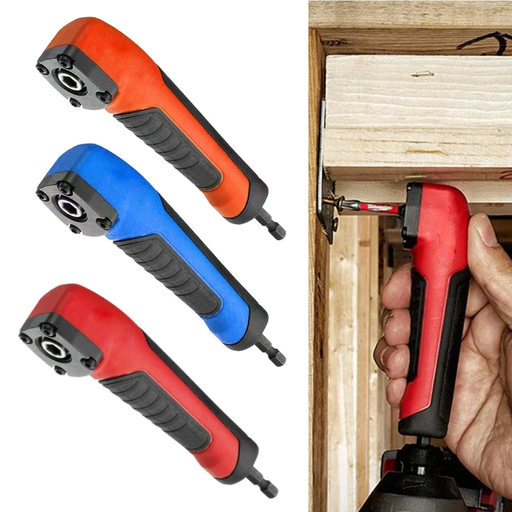 

Tool Drill Angle Magnetic Wrench Screwdriver Drilling Hex inch Extension Holder 90° Right 1/4 Socket Bit Driver Power
