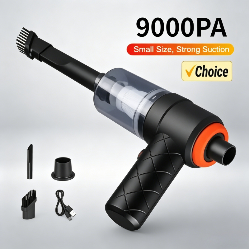 120W High Power Wireless Handheld Vacuum Cleaner Portable Dust Remover for Car Home Office
