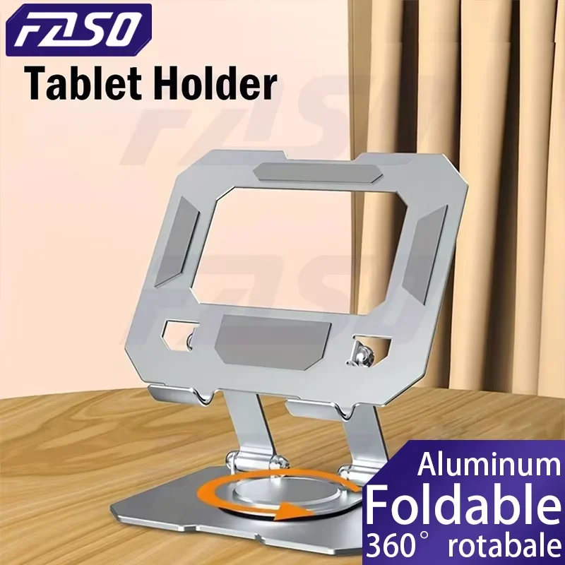 Tablet Stand 360&deg; Rotatable for 4.7-12 Inch Ipad Pro/Air/Min Laptop