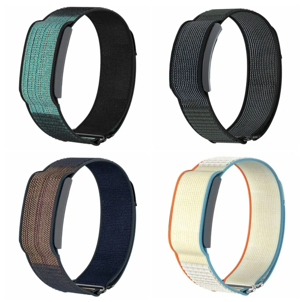 Breathable Nylon Sport Band Loop - Adjustable Fitness Tracker Strap, 22mm Replacement Wristband