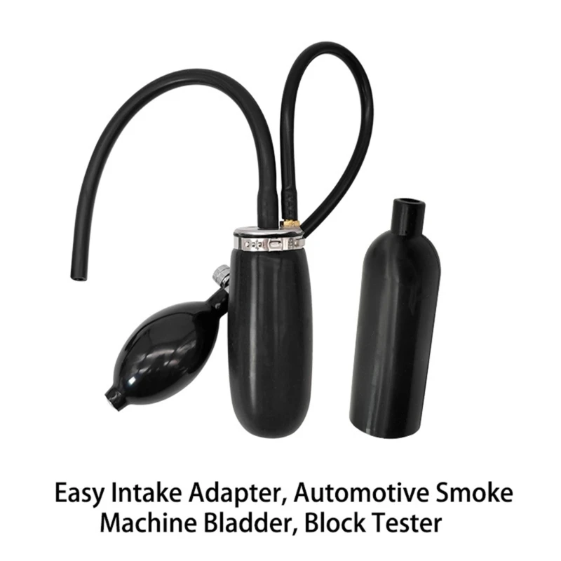 Easy Intake Adapter Smoke Machine Bladder Automobile Smoke Leak Detector Bubble Dropship