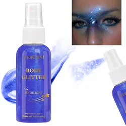 Shimmering 80ml Glitter Spray for Radiant Shine and Highlighting (03)