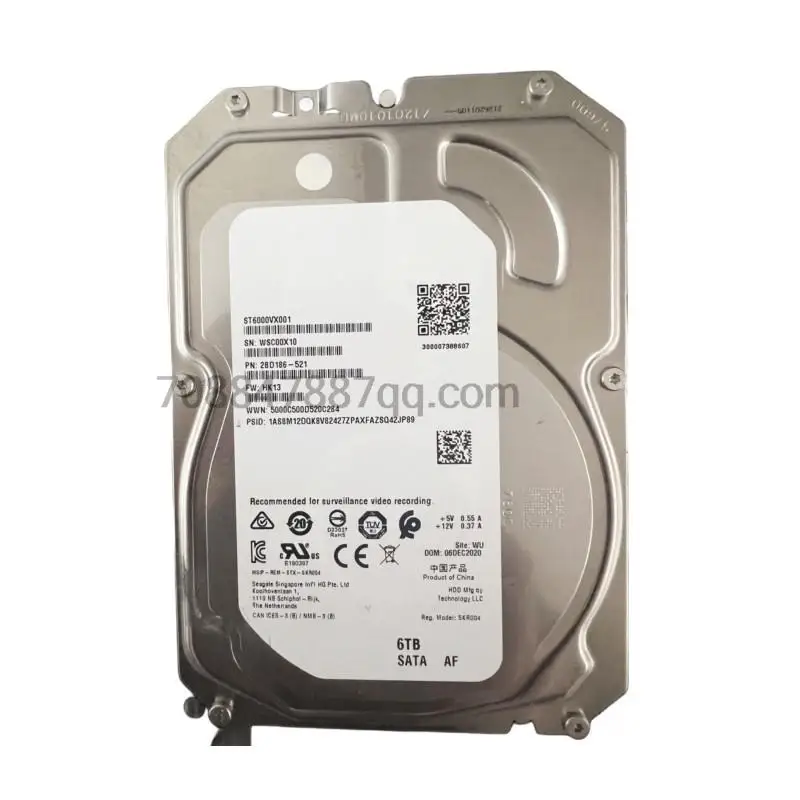 

original 100% authentique ST6000VX001 6TB 6T
