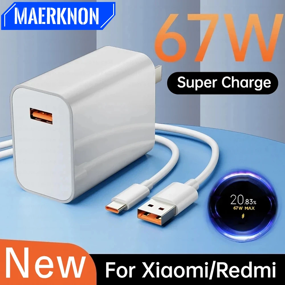 

120W USB Charger QC3.0 USB C Cable Type C Cable Mobile Phone Chargers For iPhone 14 13 Xiaomi 13 Samsung Oneplus Wall Charger