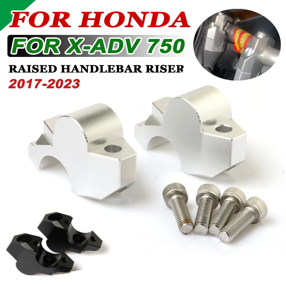 

2022 For Honda X-ADV750 X-ADV Adv 750 2017 2018 2019 2020 2021 2023 Motorcycle Handlebar Riser Handle Heighten Bar Bracket Kit