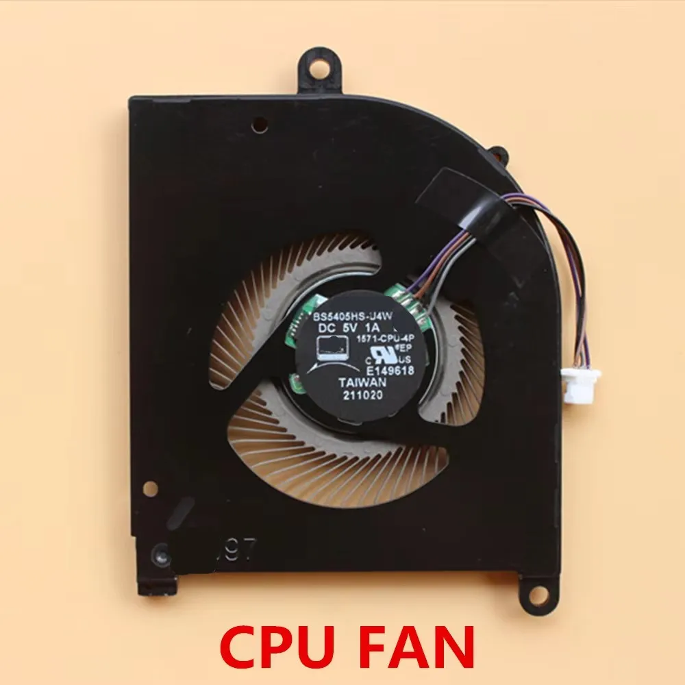 MSI Creator Z16 MS-1571 1571 BS5405HS-U4W BS4505HS-U5C 히트 싱크 라디에이터 용 새 원본 CPU 냉각 팬 쿨러