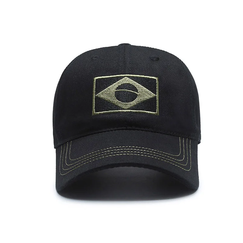 Outdoor Sports Baseball Cap Men'S Camouflage Cap, Middle And Young Men'S Casual Sun Protection Hat Brazilian Hat