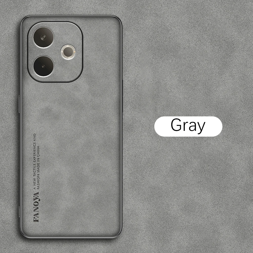 Luxury Sheepskin Leather Silicone Protective Bumper Case