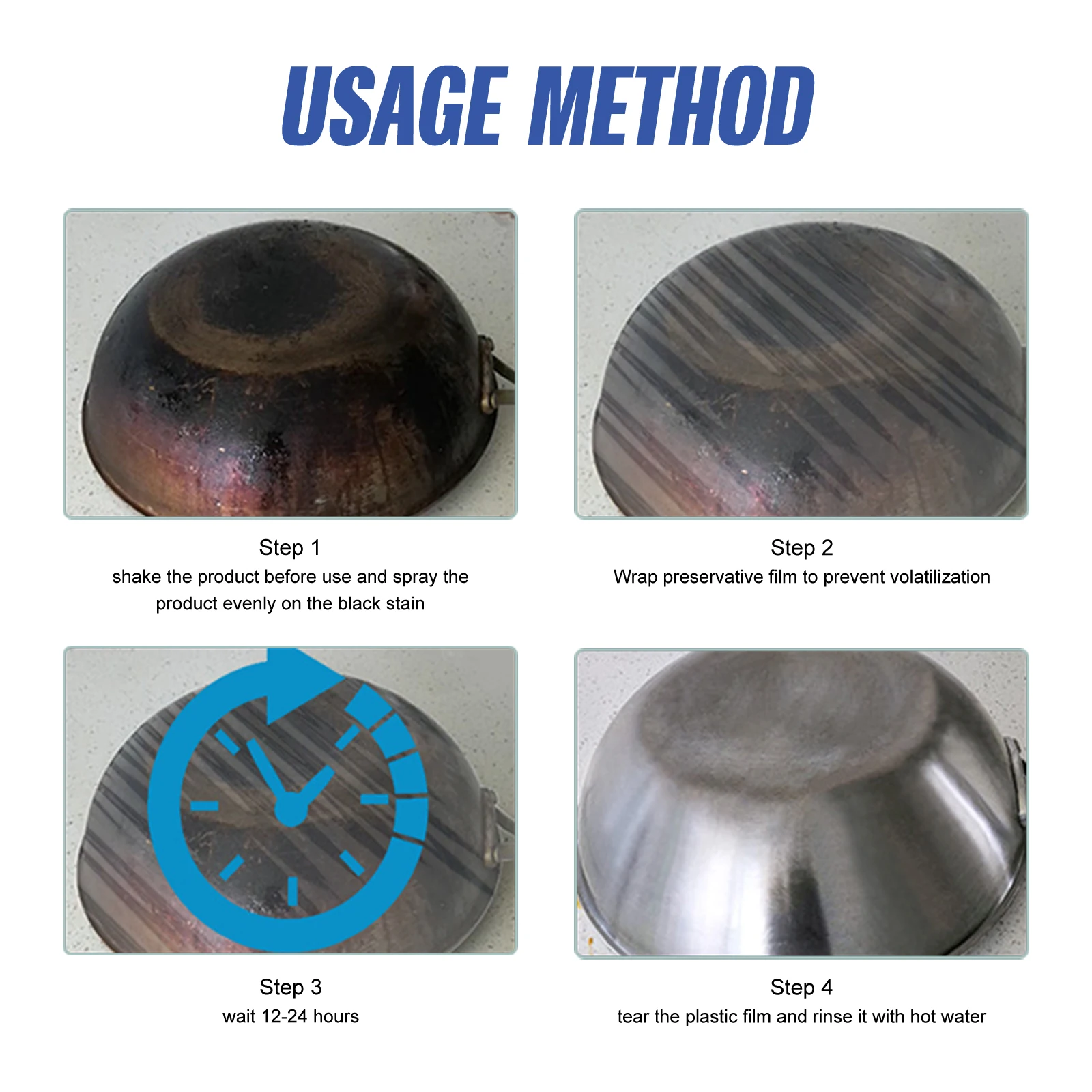 Heavy Duty Oil Stain Foamed Cleaner for Kitchenware