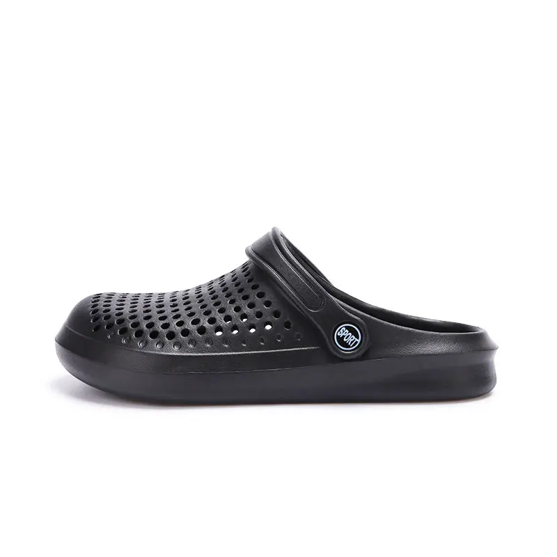 2025, Sommer, bequeme EVA-Clogs, Sandalen für Damen, einfarbig, rutschfest, Strandhausschuhe, Damen, leicht, weiche Sohle, Gartenschuhe – Detail 11