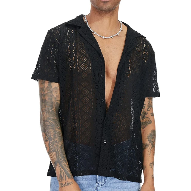 専用]AMERI 23S/S CHEMICAL LACE OVER SHIRT（t/wo | NEW 12.24