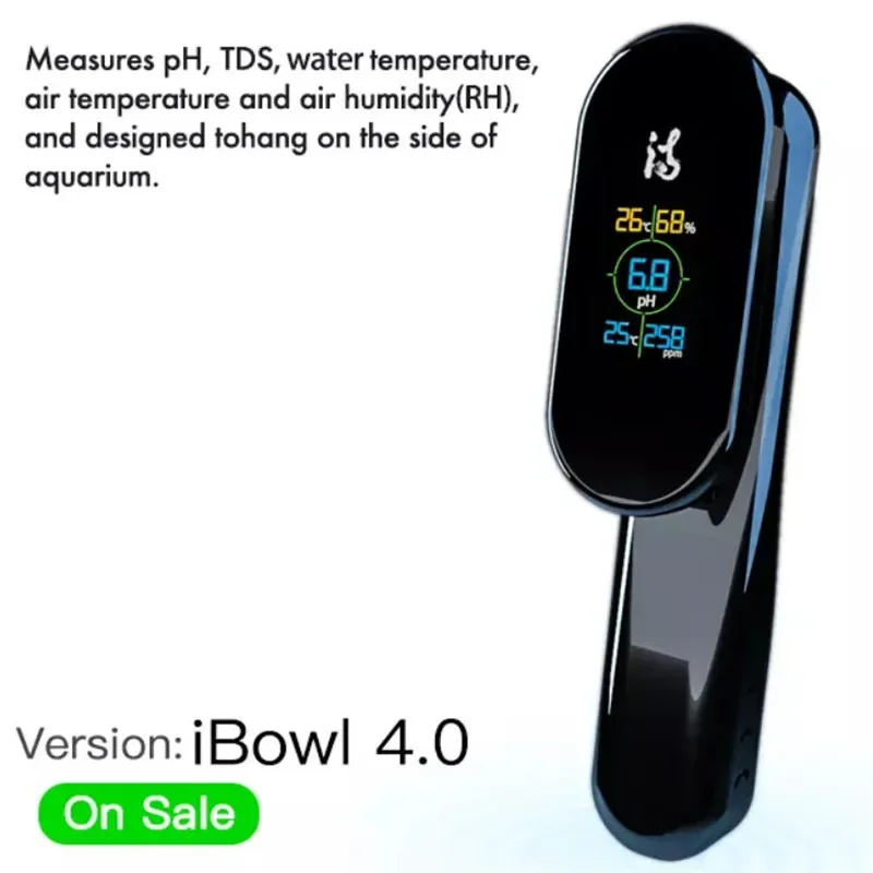 Water Quality Meter 5in1 TDS&pH&Temp Meter Real-time Digital Meter for Aquarium Marine Tank