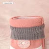 Children Skiing Cycling Gloves Warm Winter Boy Girl Fleece Roundel Thick Anti-Slip Kids Cute Soft Waterproof Motorcyclist Gloves 4