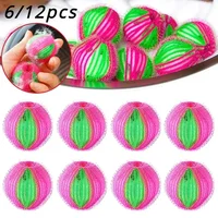 6/12pcs Downy Laundry Balls Fabric Softener Washing Machine Removes Lint From Clothes Filter Personal Care Floating Limpieza 1