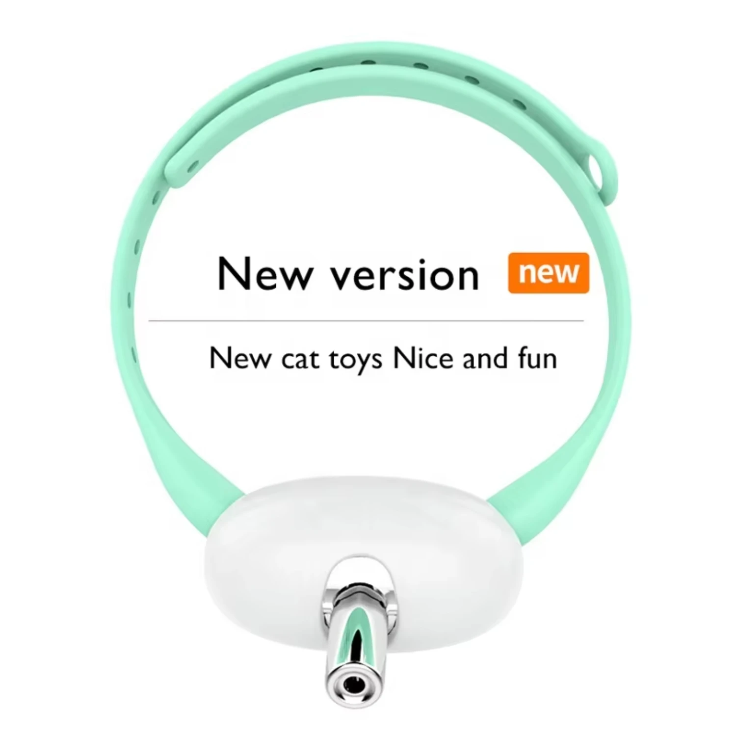 Interactive Cat Led Light Infrared Pet Collar For Cat Self Entertainment Amusing Collar
