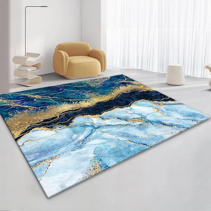 Abstract Marble Carpet for Living Room Home Decor Sofa Table Large Area Rugs Anti-slip Hallway Balcony FloorMat Bedroom Doormat 5