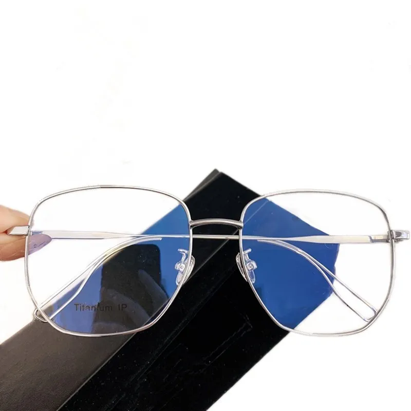 

NEW Unisex Pilot Frame for Glasses/Sunglasses No Resin Lens 55-17-145 Lightweight Titanium Gold Wire Eyewear Fullrim