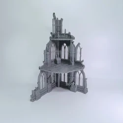 Sci - Fi Ruins Architecture DIY Accessories for Enchanting Retro Scenes (1 Set)