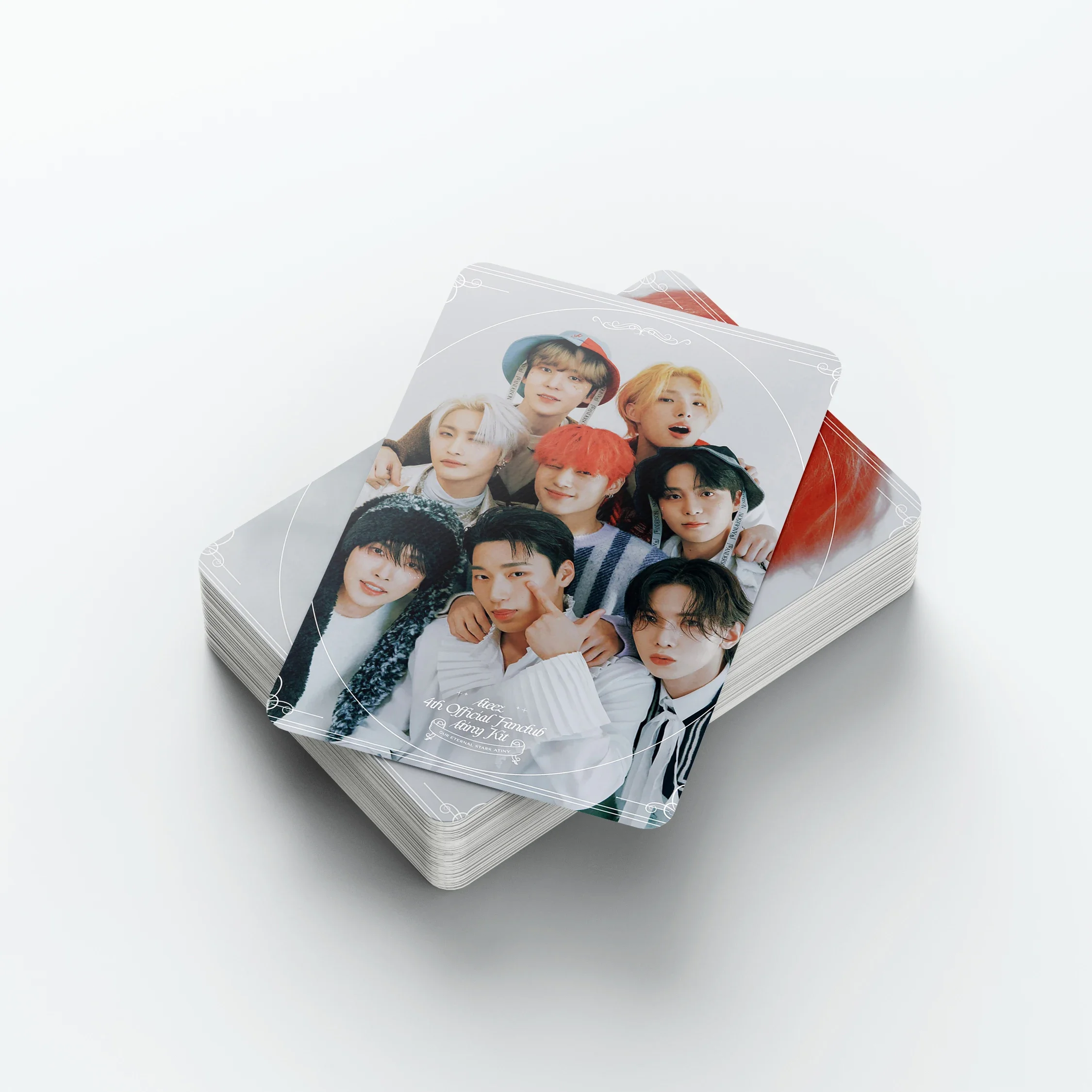 KPOP ATEEZ Lomo Cards 55PCS New Album THE WORLD EP2 OUTLAW Photocards Photo Print Cards