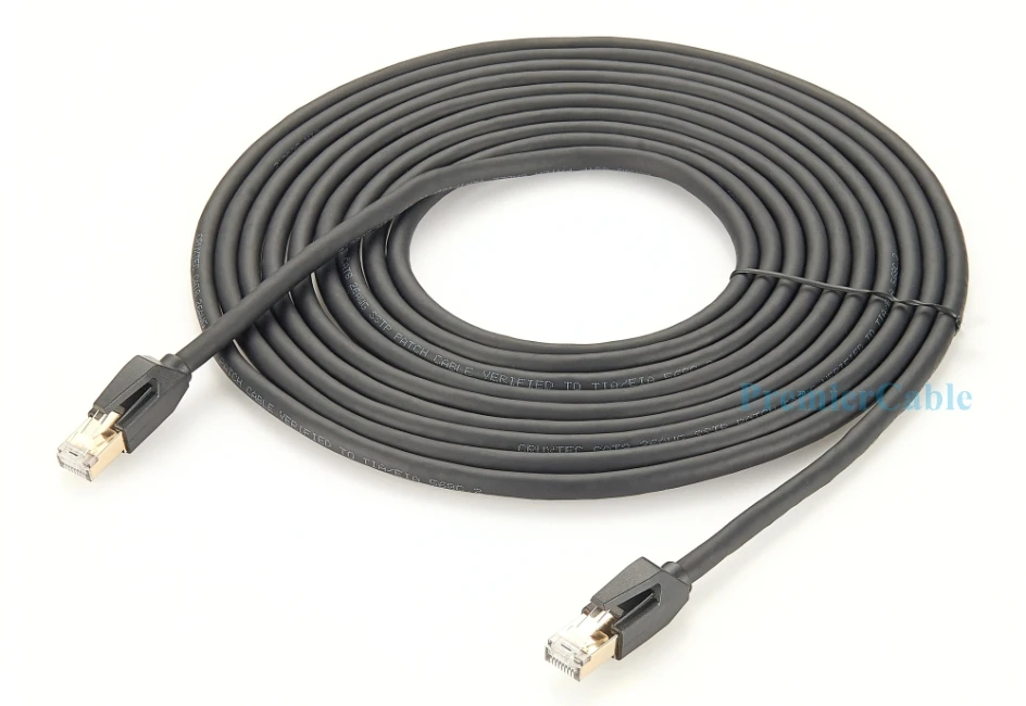 RJ45 Cat8 Ethernet-Kabel 40 Gbit/s 2000 MHz RJ45 geschirmtes S/FTP-Netzwerk-Patchkabel POE-Internetkabel für Modem WLAN-Router PC Laptop – Detail 3