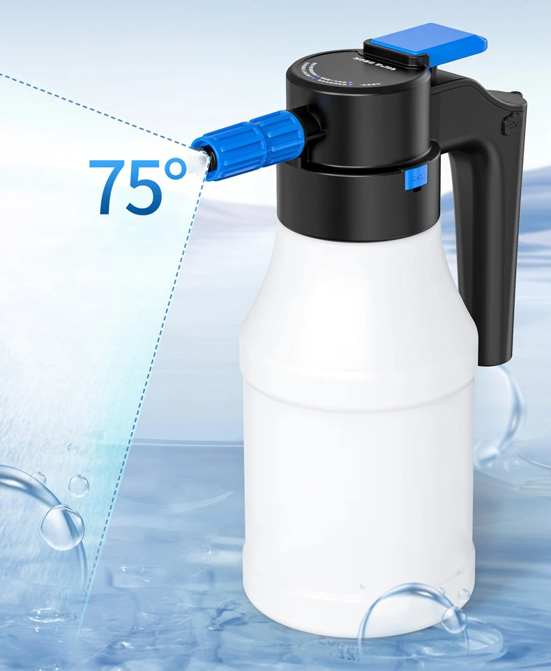 Electric Foam Sprayer Foam Generator for Car Wash Lithium Battery Foam Lance 1h Endurance Car Wash Towel Foam Wash 5