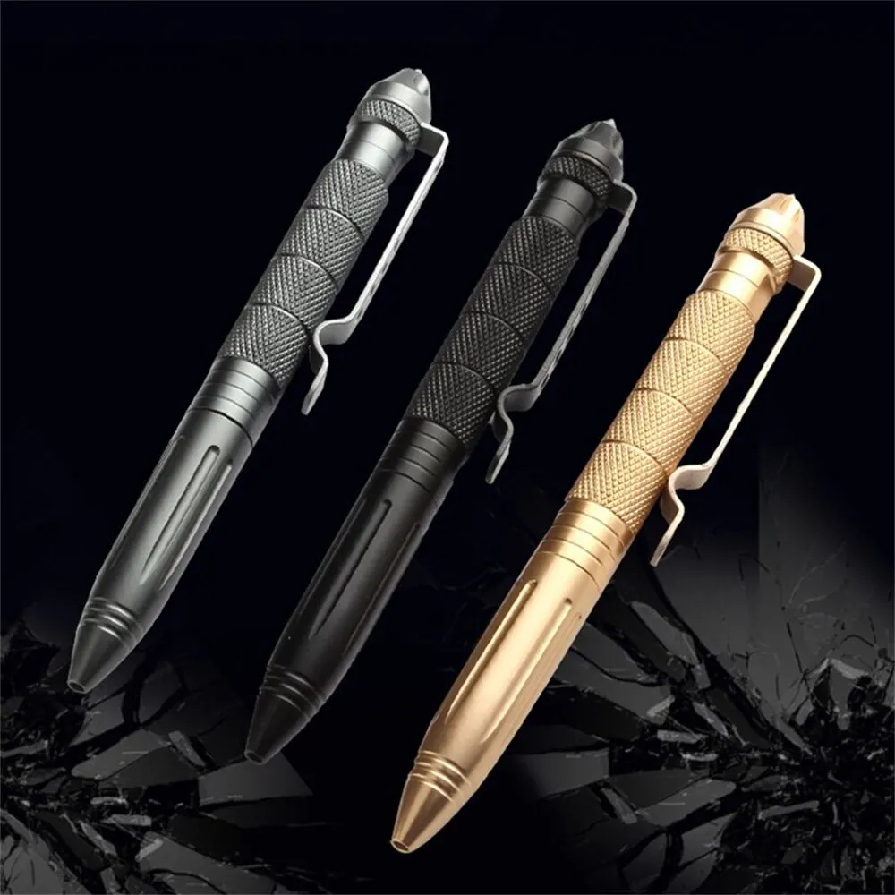 306391-a95af3.jpg S2d308c869066467495a49da3a206e194B Multi Functional Tactical Pen High Quality Steel Anti Skid Portable Self Defence Pen Aluminium Glass Breaker Survival Tool Mallzona