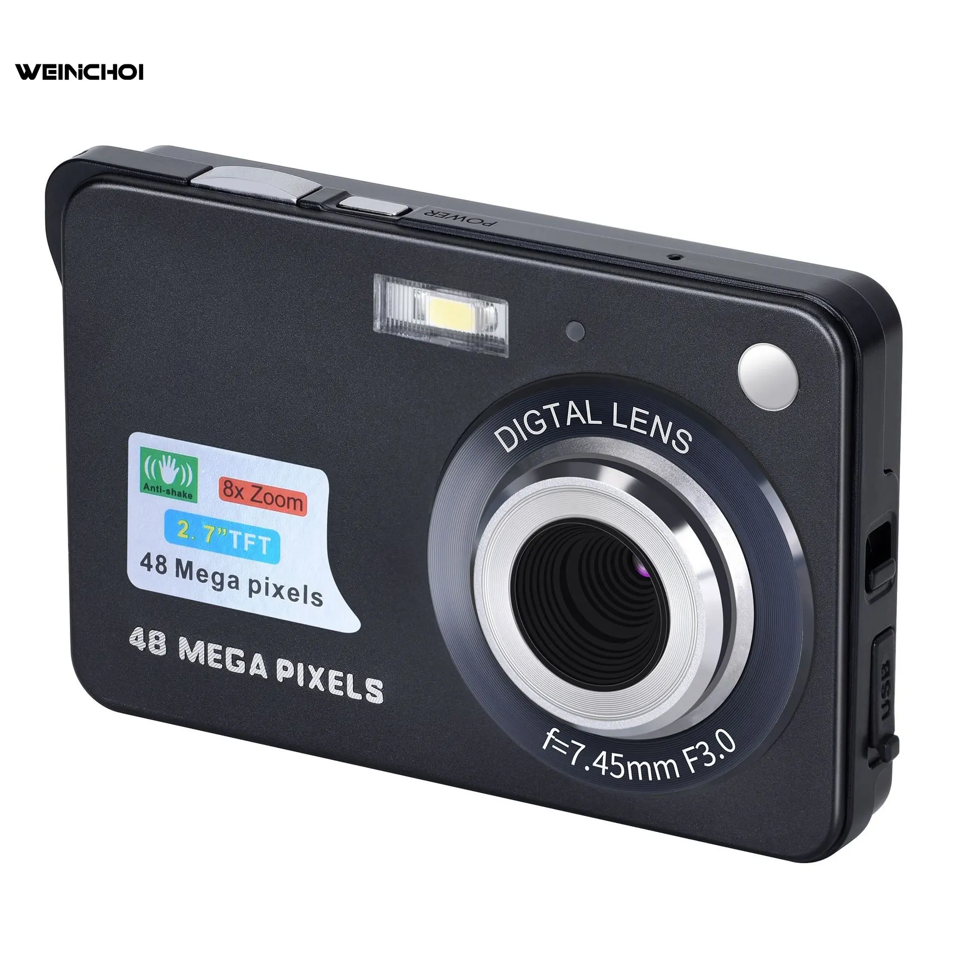 

48 Megapixel High-definition Ordinary Digital Camera Home Selfie Card Machine Camera Fotographica 4k Professional