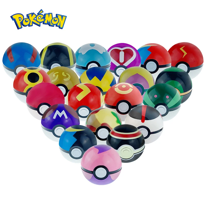 Pokemon Figur verschiedene Stile Tomie Modell Sammlung 2-3cm Pikachu Anime kleine Monster Pokeball Poke Ball Go Elf Spielzeug Puppe Geschenk – Detail 1