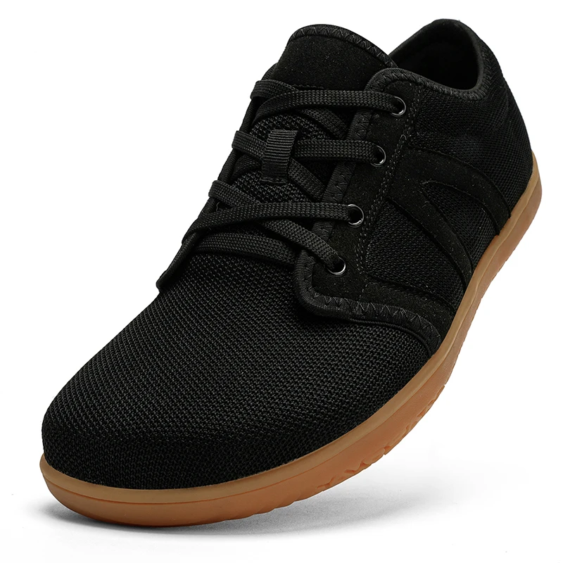 2024 New Unisex Wide-Toe-Box Barefoot Shoes for Mens Womens Minimalist Breathable Comfortable Trail Running Walking Shoes 36-47