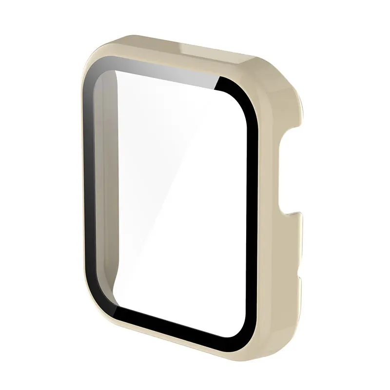 Tempered Glass Screen Protector with Hard PC Bumper Protective Cover