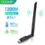 EDUP 1300M USB3.0 Wireless Network Card WiFi Adapter 2.4G & 5G Dual Band Portable Stable Signal Adapter for PC Desktop Laptop 