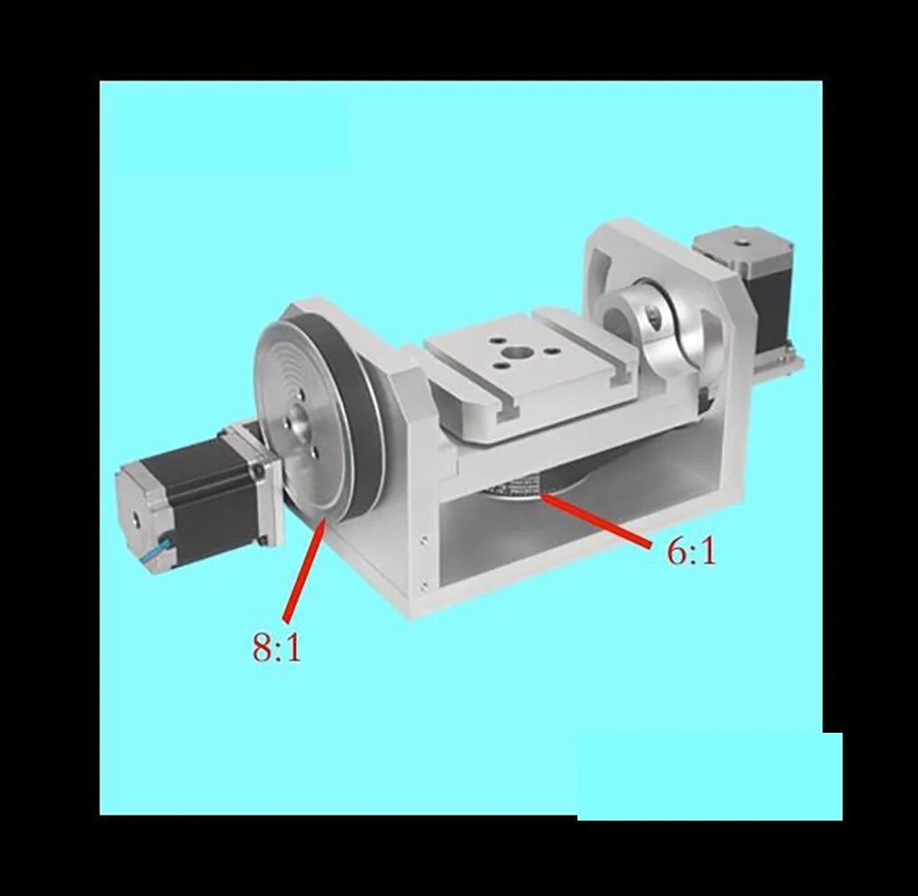 

CNC Dividing Head A-axis Rotation Turn Fourth Axis Fifth Axis AC Axis BC Axis