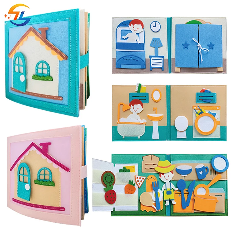 Montessori Busy Book for Toddlers 1