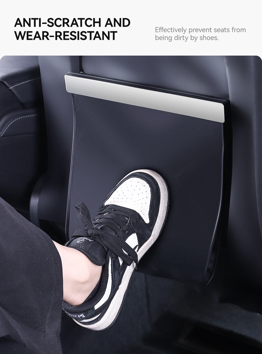 YZ For Tesla Model 3 Y Juniper Car Garbage Bag Waterproof Magnetic Adsorption Trash Can Back Seat Hanging PU Leather Storage Box