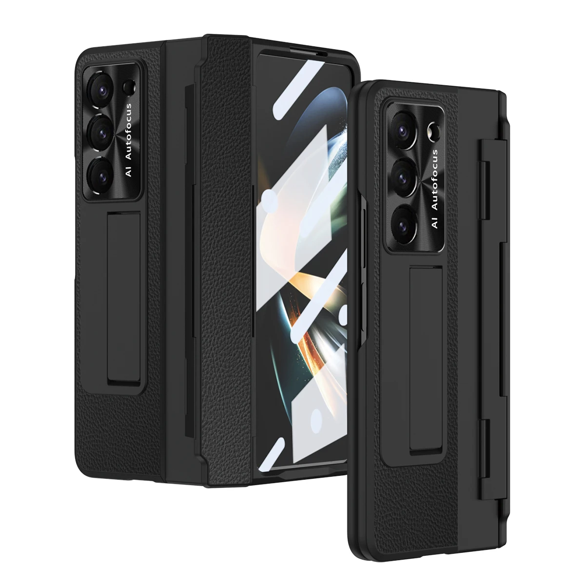 

Черный кожаный чехол для Samsung Galaxy Z Fold5